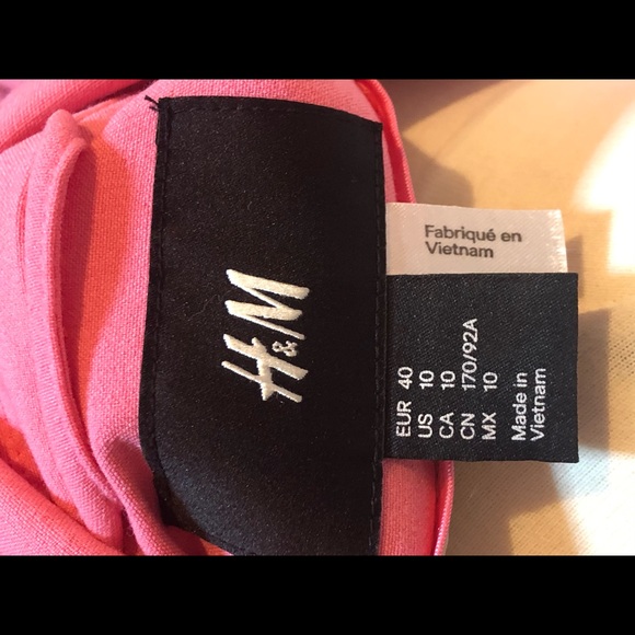 H&M pink coat size 10 - Picture 4 of 4